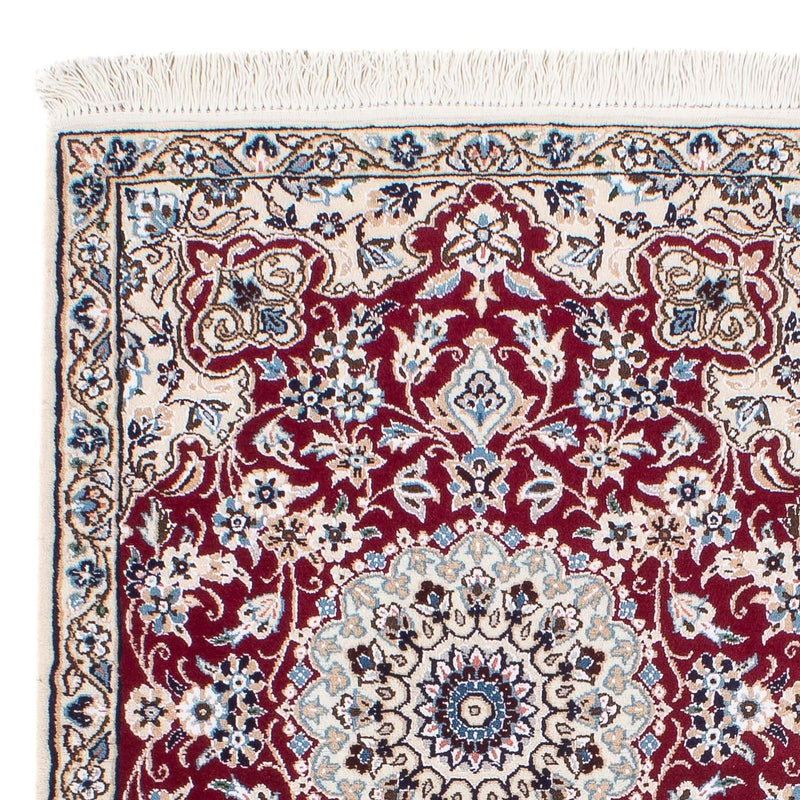 Perzisch tapijt - Nain - Koninklijk - 93 x 65 cm - rood