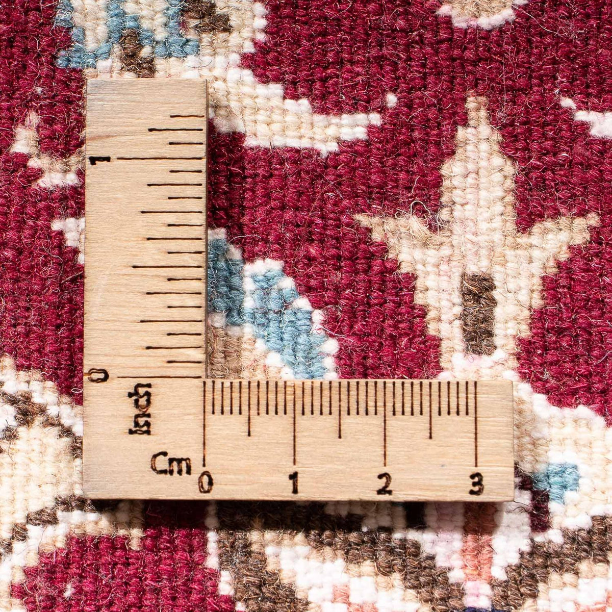 Perzisch tapijt - Nain - Koninklijk - 93 x 65 cm - rood