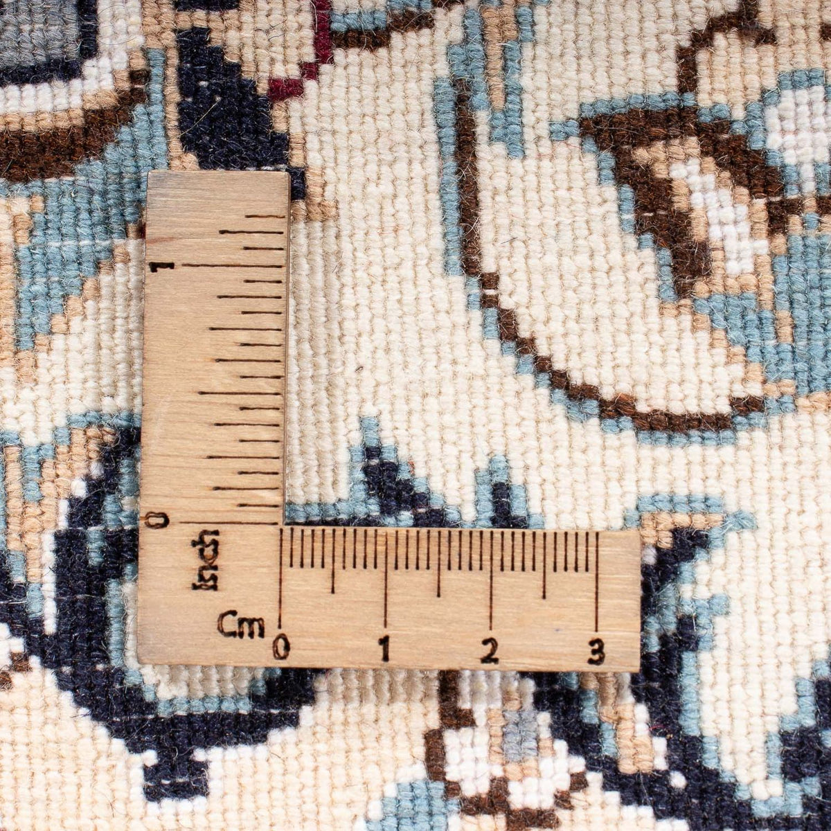 Perzisch tapijt - Nain - Premium - 95 x 63 cm - beige