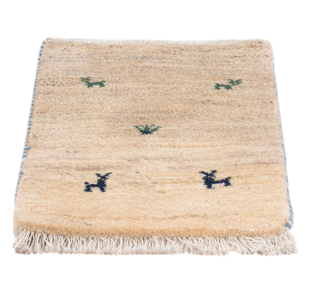 Gabbeh tapijt - Perzisch - 60 x 40 cm - beige