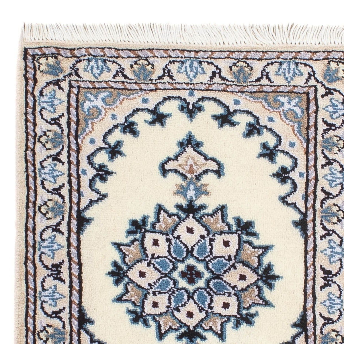 Perzisch tapijt - Nain - 60 x 40 cm - beige