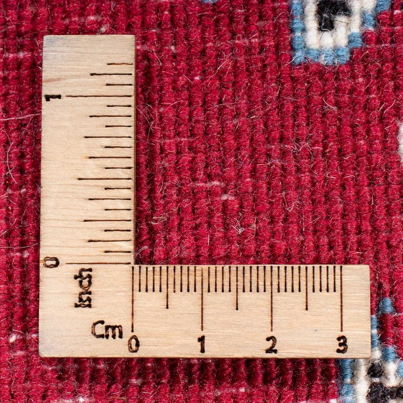 Perzisch tapijt - Nain - 60 x 40 cm - wijnrood