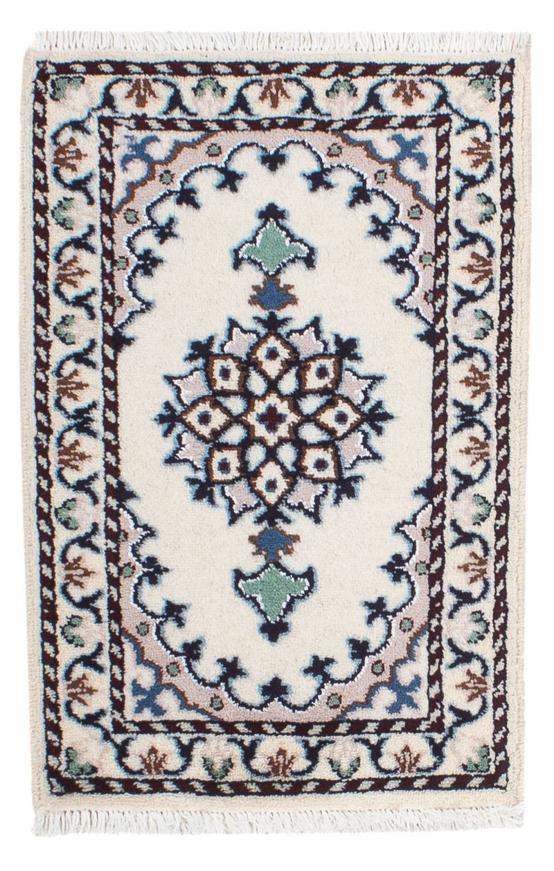 Perzisch tapijt - Nain - 60 x 40 cm - beige