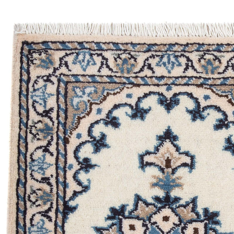 Perzisch tapijt - Nain - 60 x 40 cm - crème