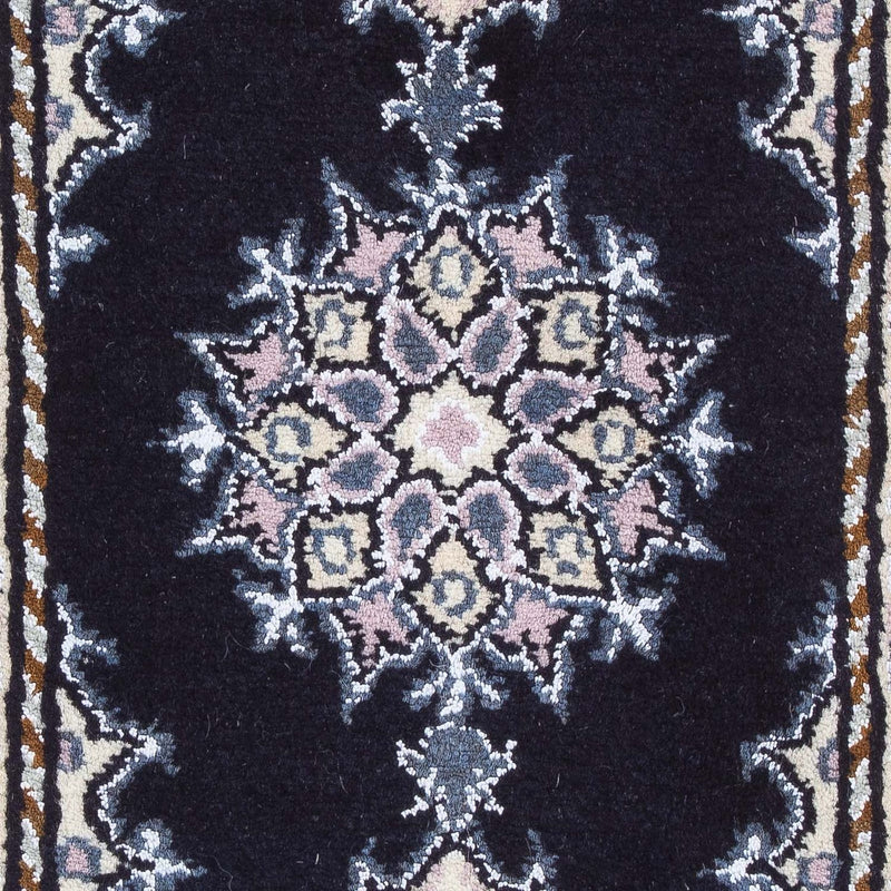Perzisch tapijt - Nain - 60 x 40 cm - donkerblauw