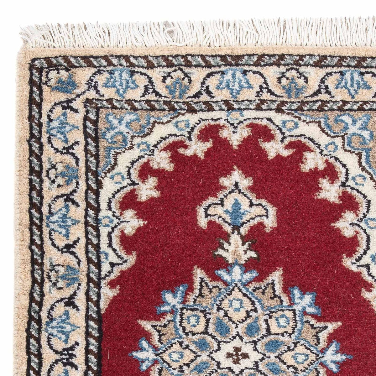 Perzisch tapijt - Nain - 60 x 40 cm - rood