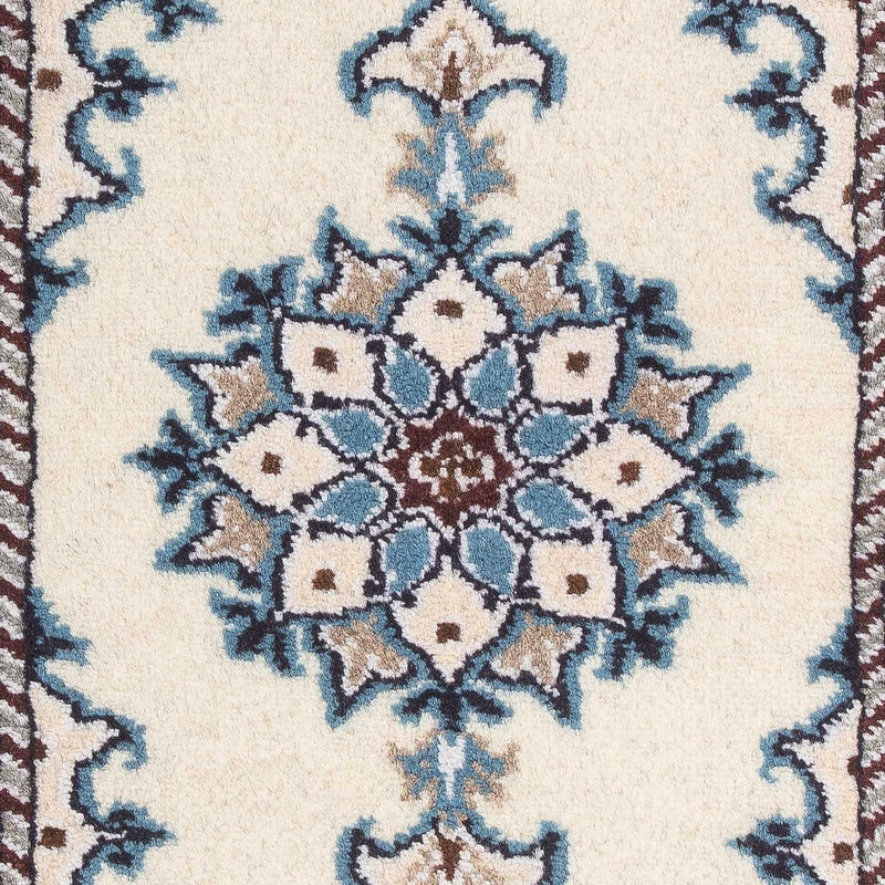 Perzisch tapijt - Nain - 60 x 40 cm - crème