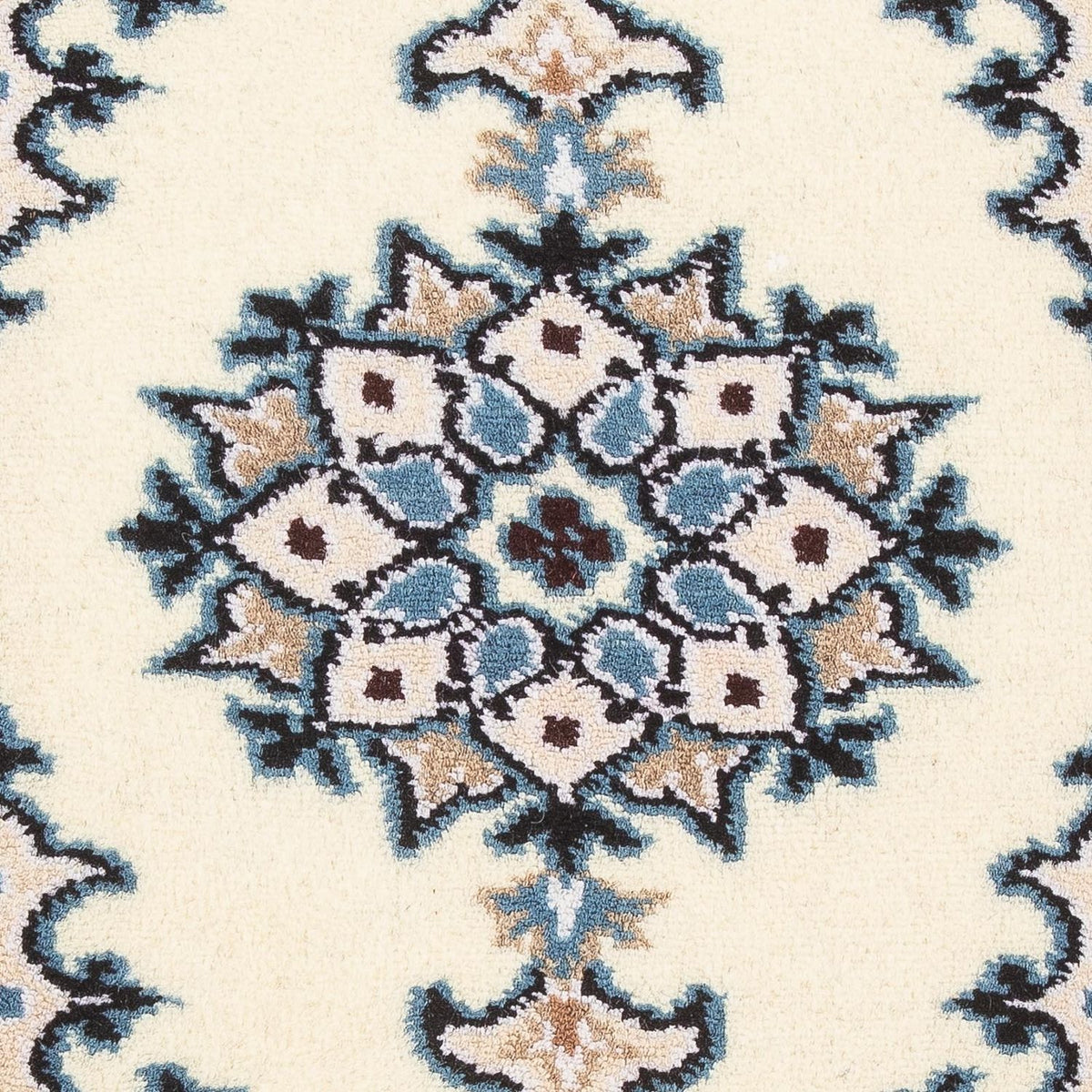 Perzisch tapijt - Nain - 60 x 40 cm - crème