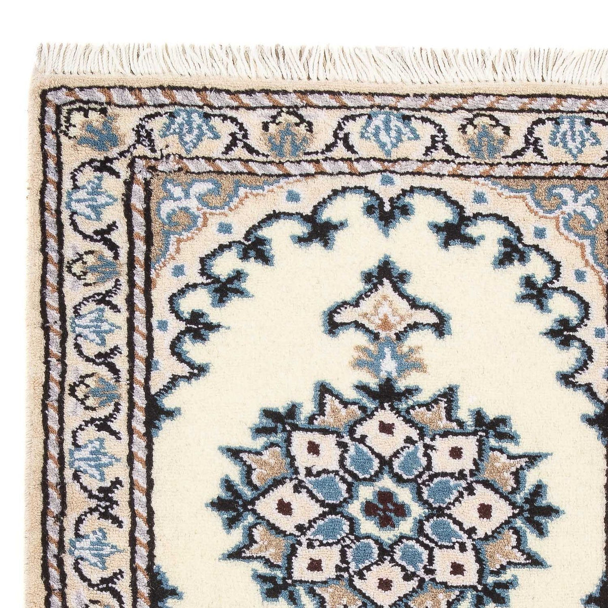 Perzisch tapijt - Nain - 60 x 40 cm - crème