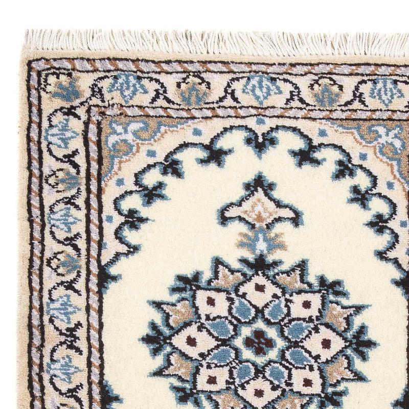 Perzisch tapijt - Nain - 60 x 40 cm - crème