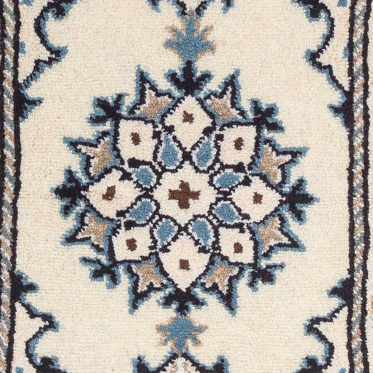 Perzisch tapijt - Nain - 60 x 40 cm - beige