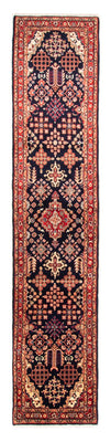 Loper Perzisch tapijt - Klassiek - 382 x 80 cm - donkerblauw