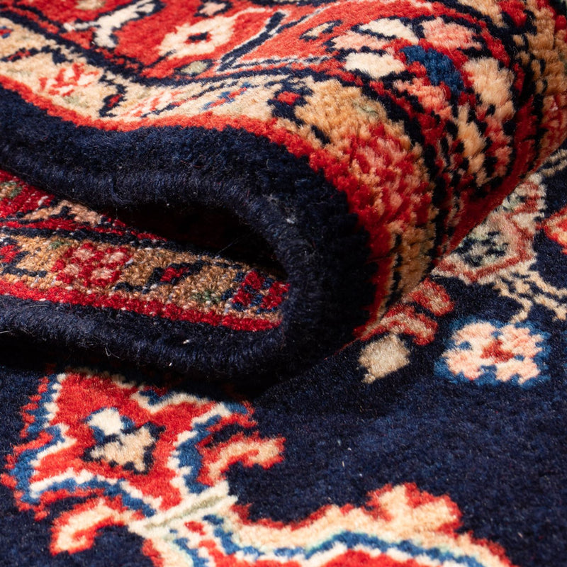 Loper Perzisch tapijt - Klassiek - 382 x 80 cm - donkerblauw