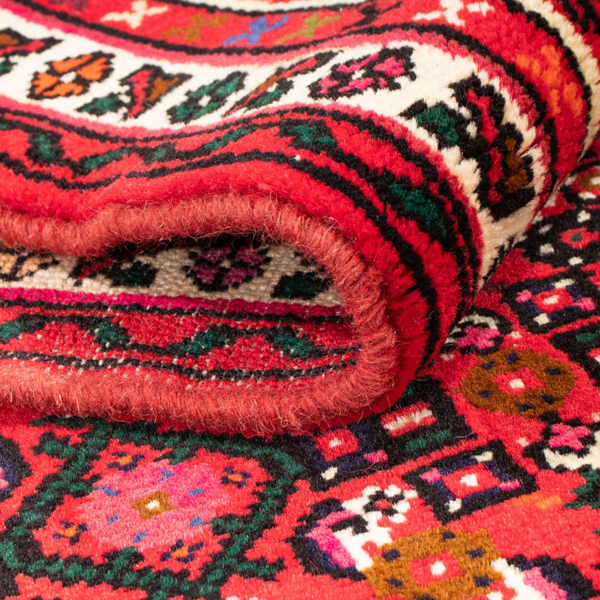 Loper Perzisch Tapijt - Nomadisch - 367 x 72 cm - rood