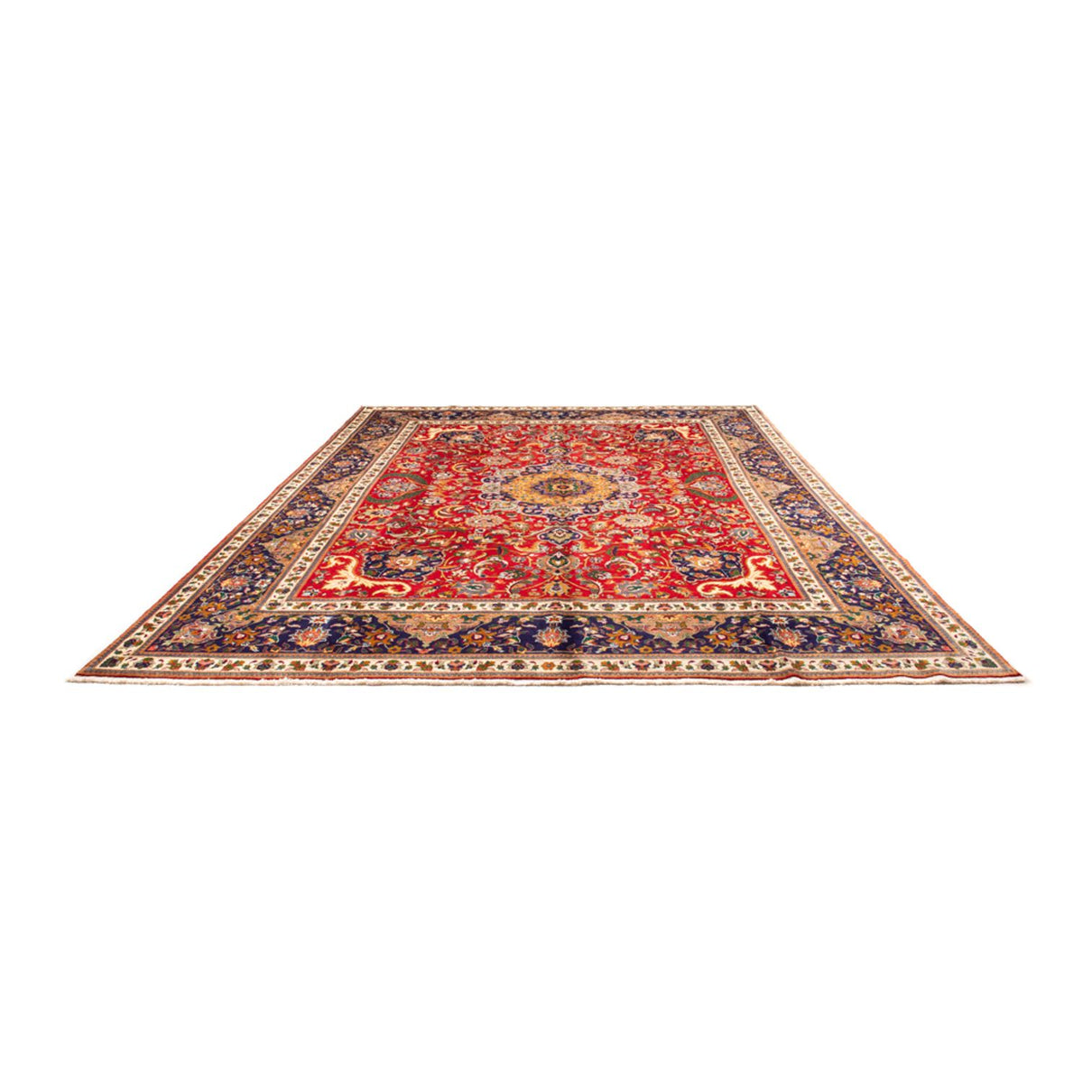 Perzisch tapijt - Tabriz - 390 x 289 cm - rood
