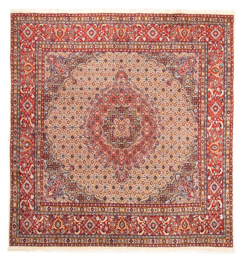 Perzisch tapijt - Klassiek vierkant  - 198 x 193 cm - beige