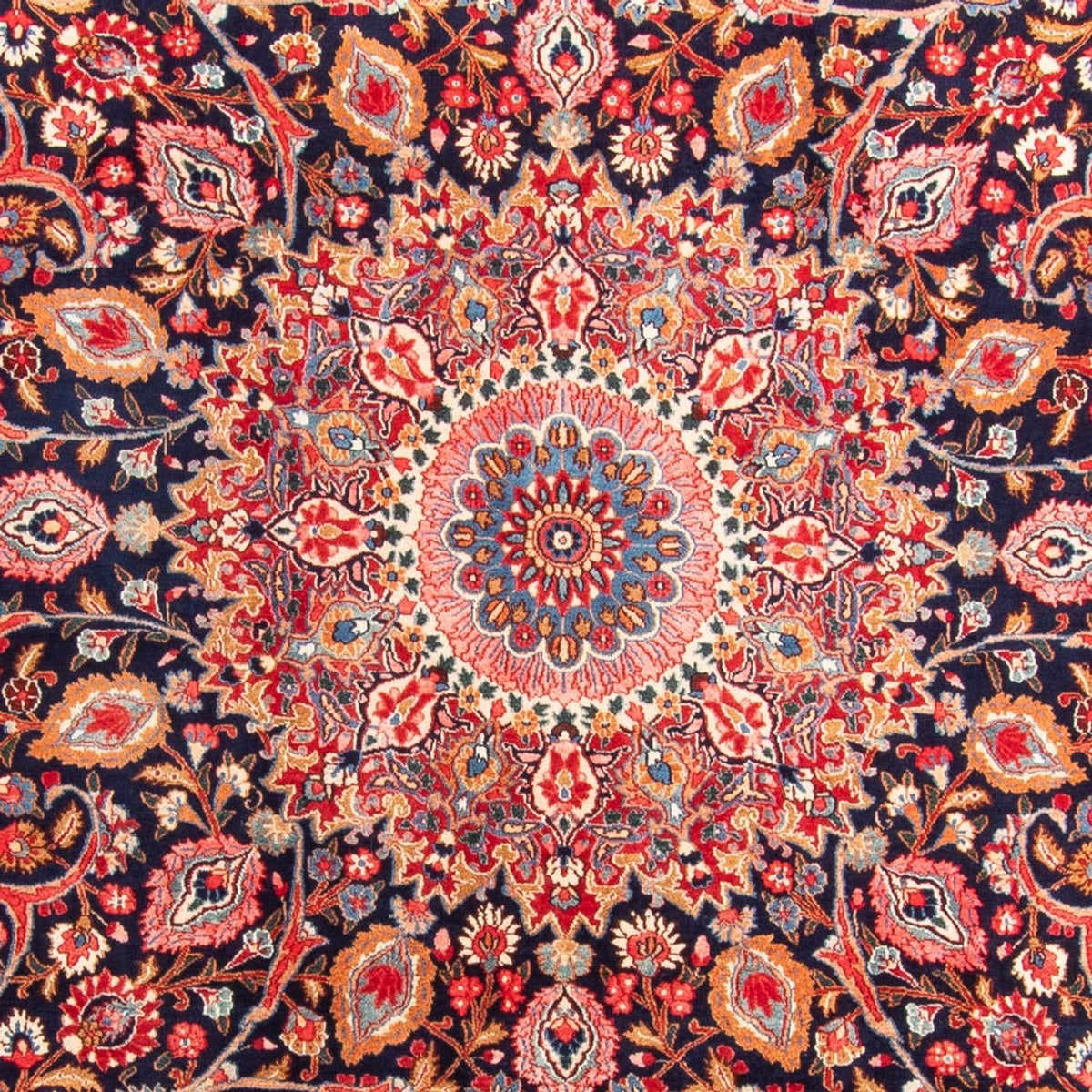 Perzisch tapijt - Klassiek - 303 x 200 cm - donkerblauw