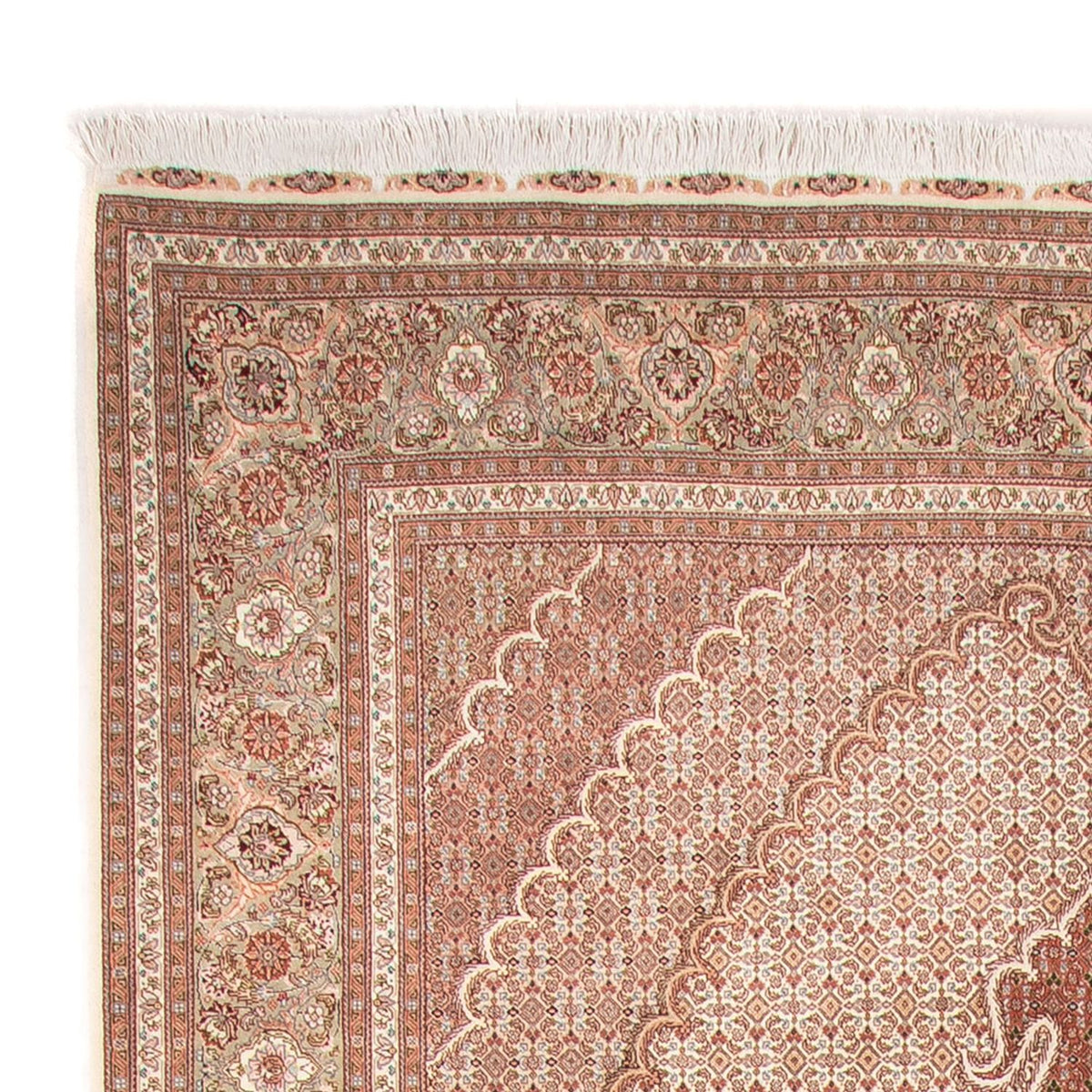 Perzisch tapijt - Tabriz - Royal - 311 x 208 cm - beige