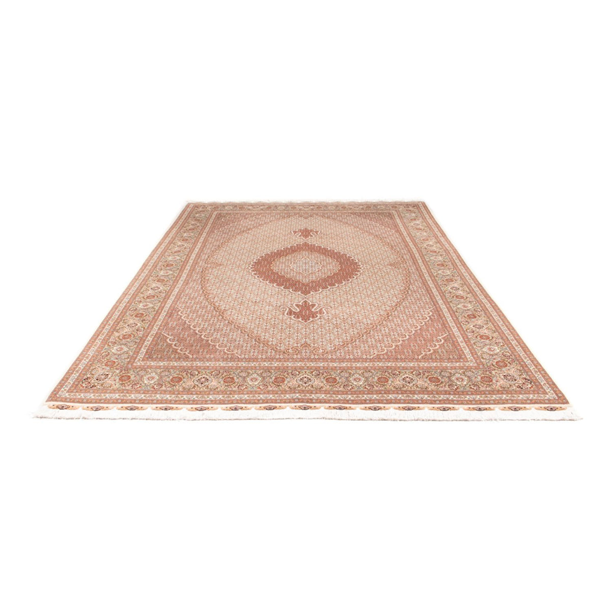 Perzisch tapijt - Tabriz - Royal - 311 x 208 cm - beige