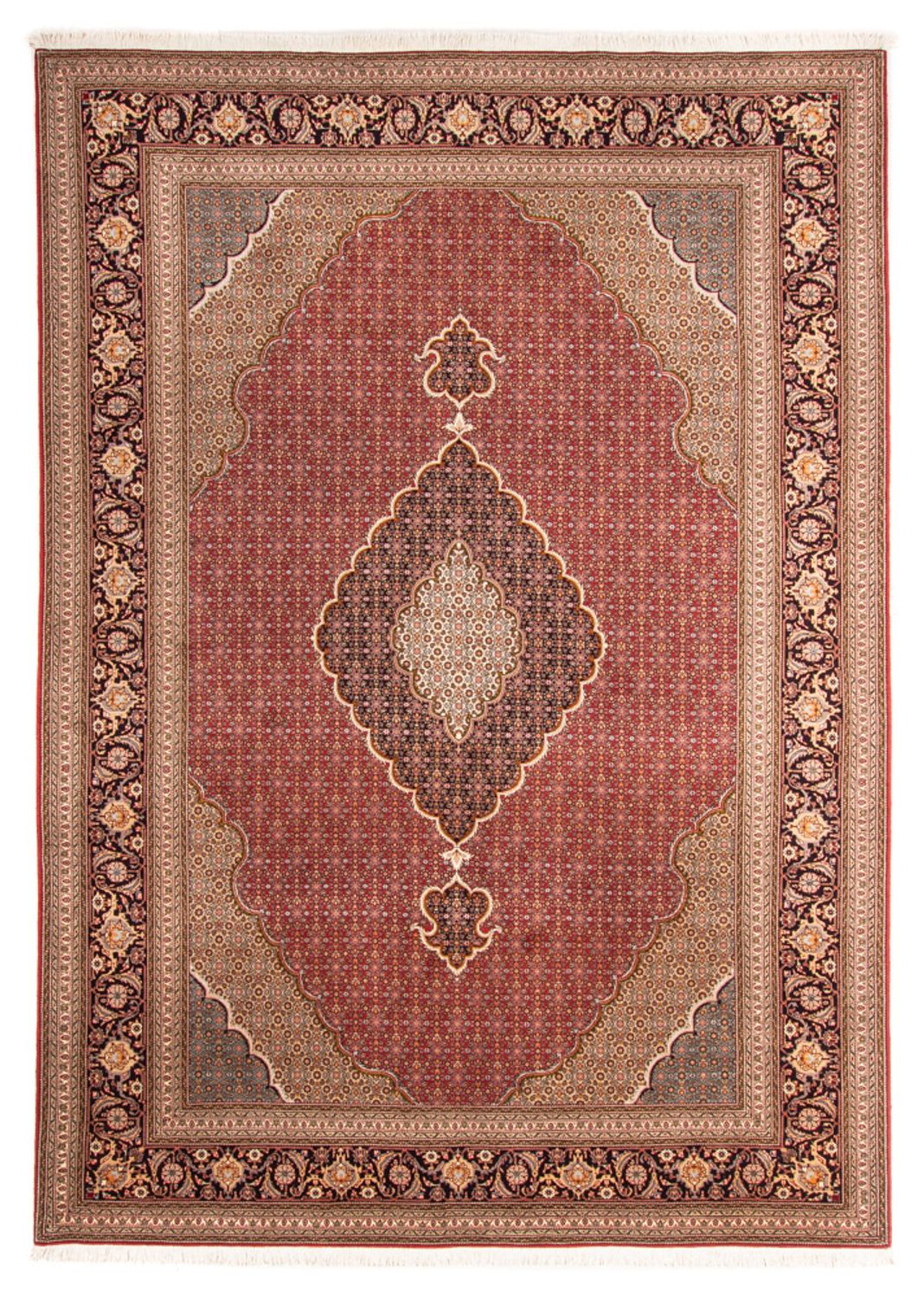 Perzisch tapijt - Tabriz - Royal - 300 x 200 cm - rood