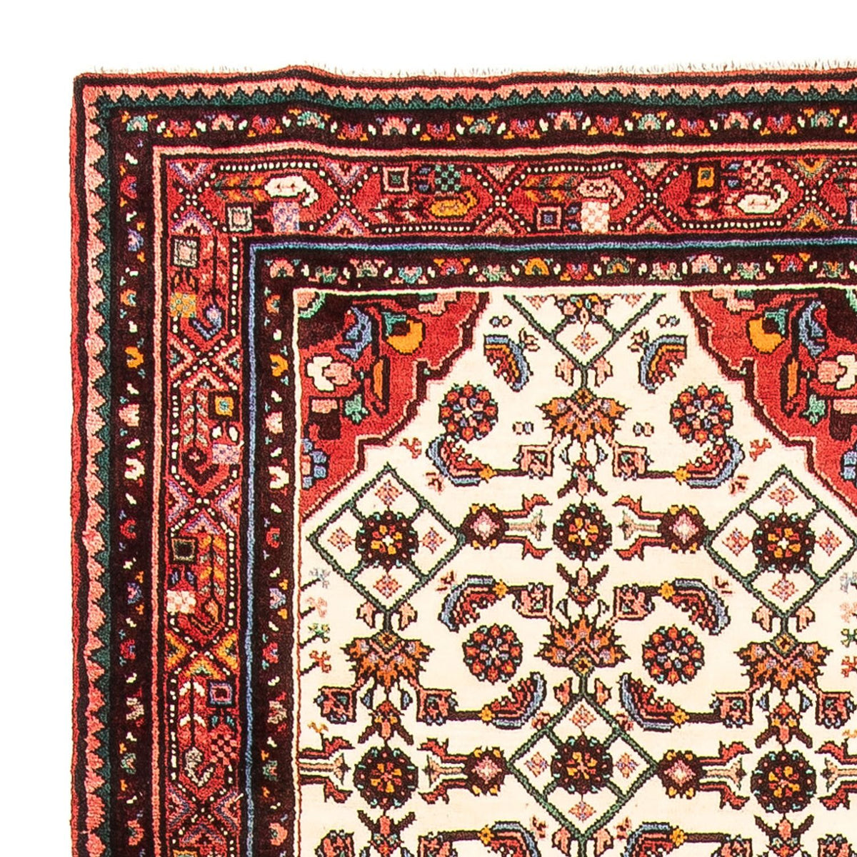 Loper Perzisch Tapijt - Nomadisch - 305 x 103 cm - beige