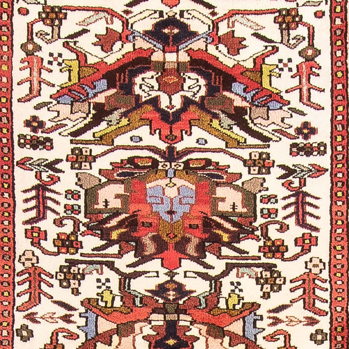 Loper Perzisch Tapijt - Nomadisch - 500 x 80 cm - beige