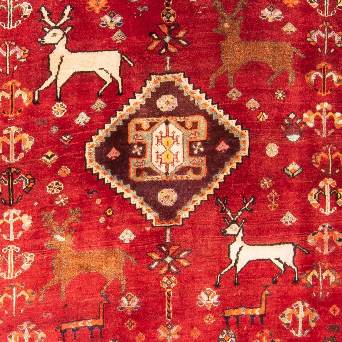 Perzisch Tapijt - Nomadisch - 174 x 115 cm - rood