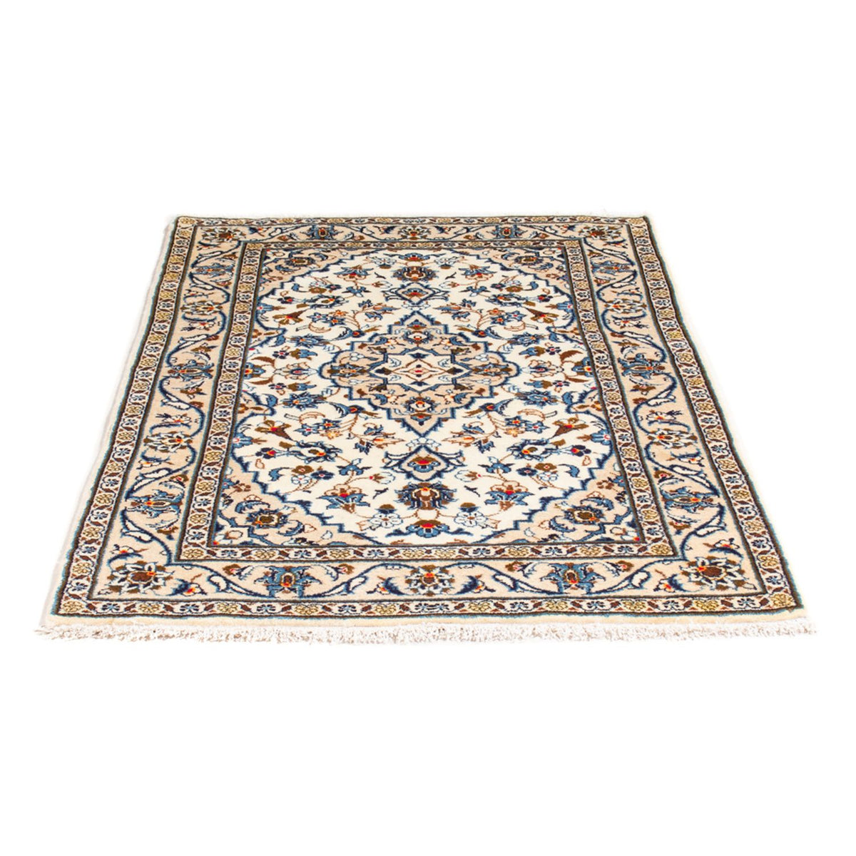 Perzisch tapijt - Keshan - 154 x 96 cm - beige