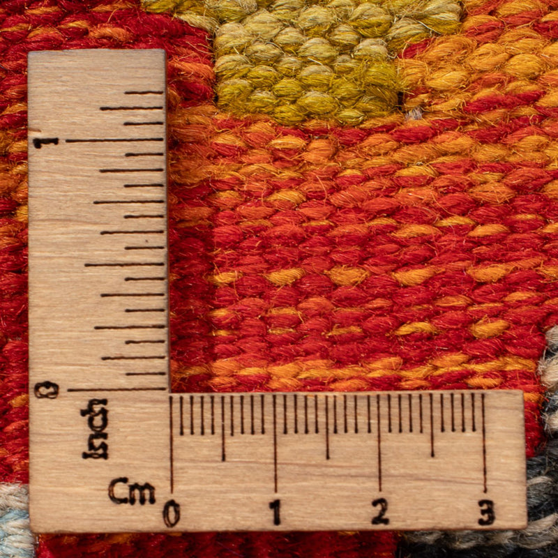 Kelim tapijt - Splash - 247 x 176 cm - veelkleurig