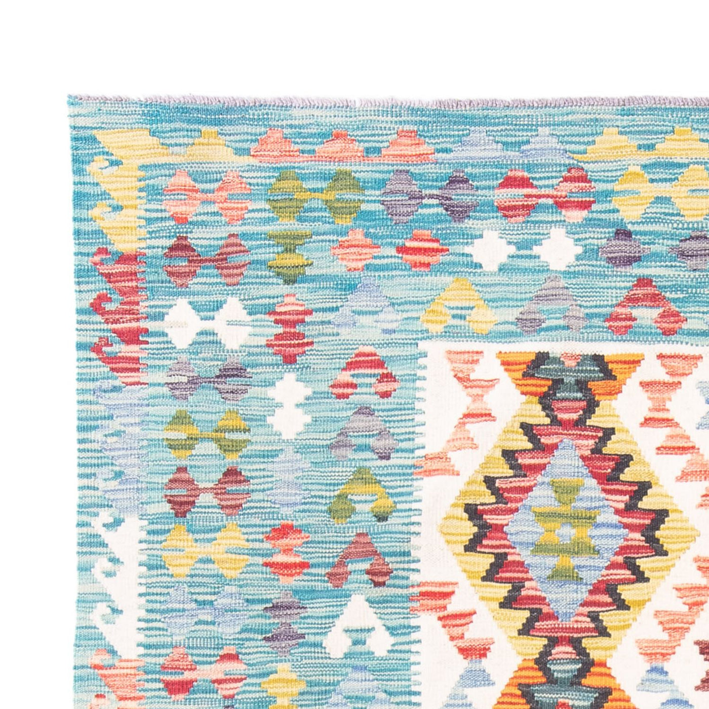 Kilim Maimana Tapijt 251x182cm - Wollen tapijt