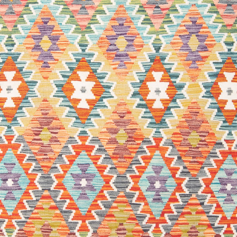 Kelim tapijt - Splash - 248 x 200 cm - veelkleurig