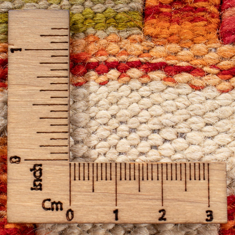 Kelim tapijt - Splash - 248 x 200 cm - veelkleurig