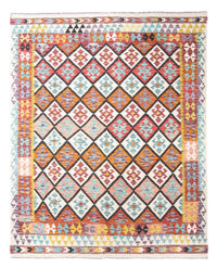 Kelim tapijt - Splash - 239 x 200 cm - veelkleurig