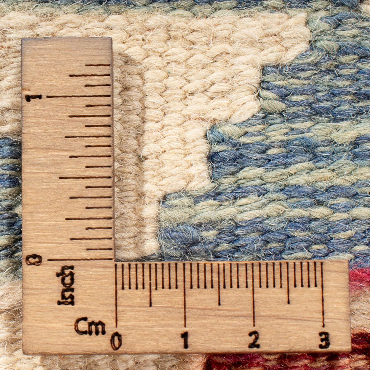 Kelim tapijt - Splash - 195 x 156 cm - veelkleurig