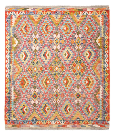 Kilim Maimana Tapijt 162x197cm - Wollen tapijt