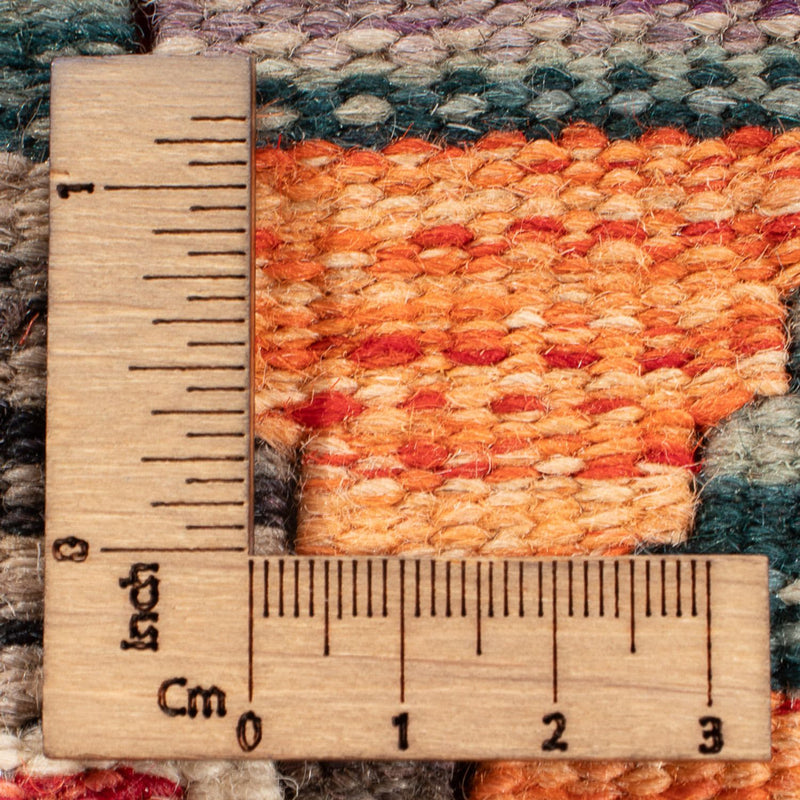 Kelim tapijt - Splash - 197 x 162 cm - veelkleurig