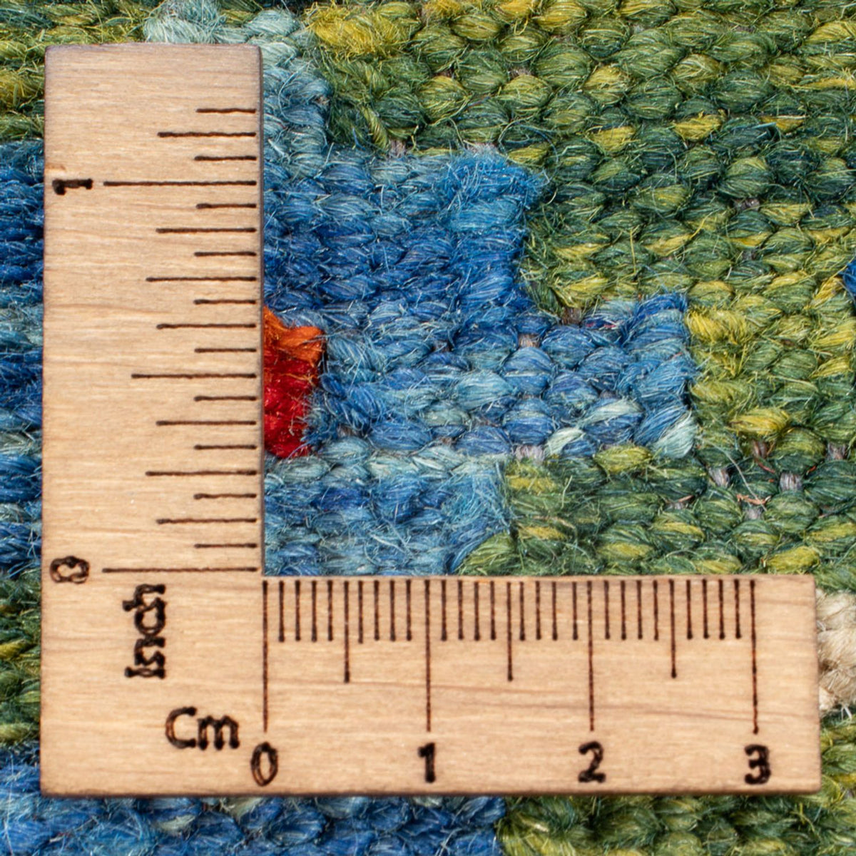 Kelim tapijt - Splash - 196 x 152 cm - veelkleurig