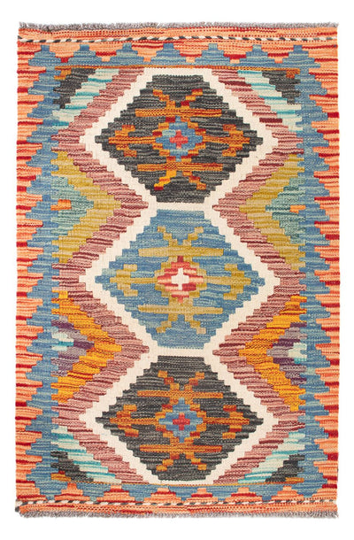 Kilim Maimana Tapijt 63x92cm - Wollen tapijt