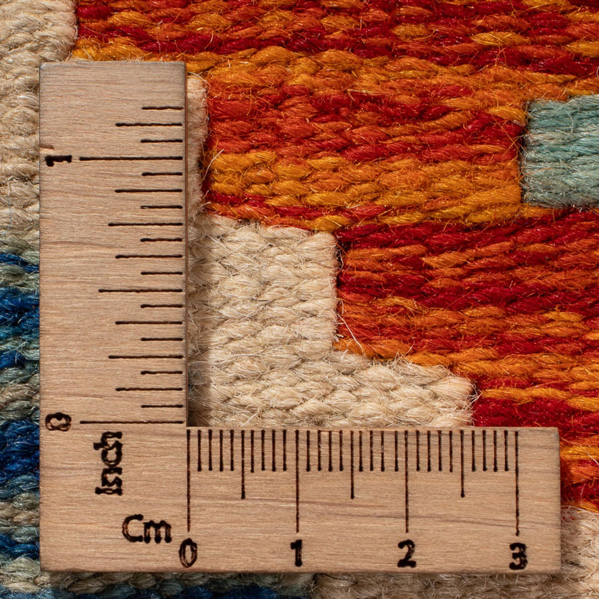 Kelim tapijt - Splash - 91 x 62 cm - veelkleurig