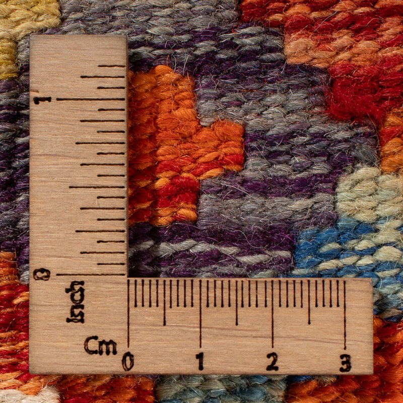 Kelim tapijt - Splash - 85 x 62 cm - veelkleurig