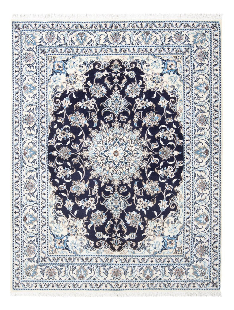 Perzisch tapijt - Nain - 202 x 144 cm - donkerblauw