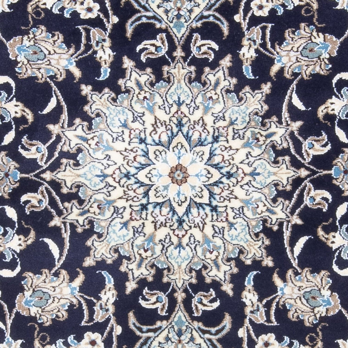 Perzisch tapijt - Nain - 202 x 144 cm - donkerblauw