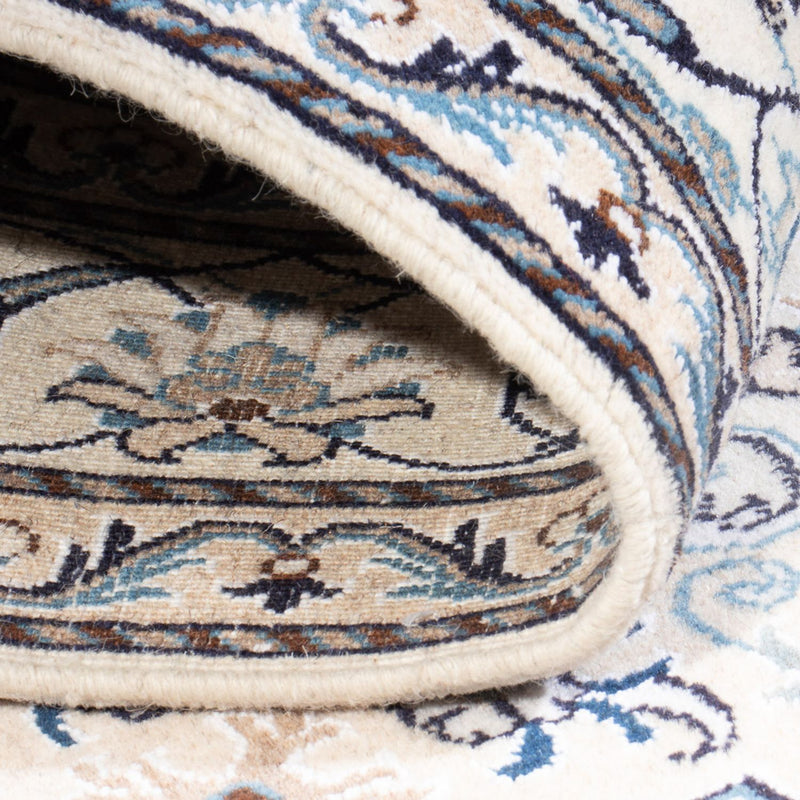 Perzisch tapijt - Nain - 206 x 144 cm - crème