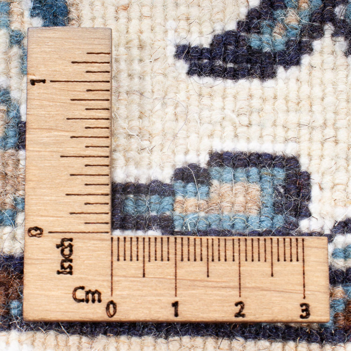 Perzisch tapijt - Nain - 206 x 144 cm - crème