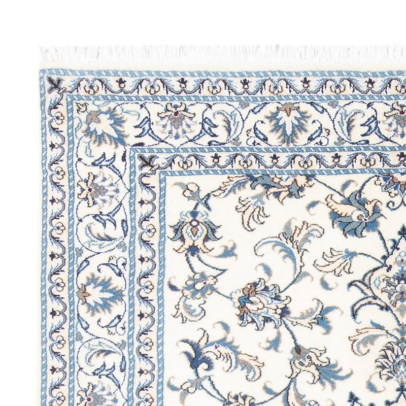 Perzisch tapijt - Nain - 194 x 147 cm - crème