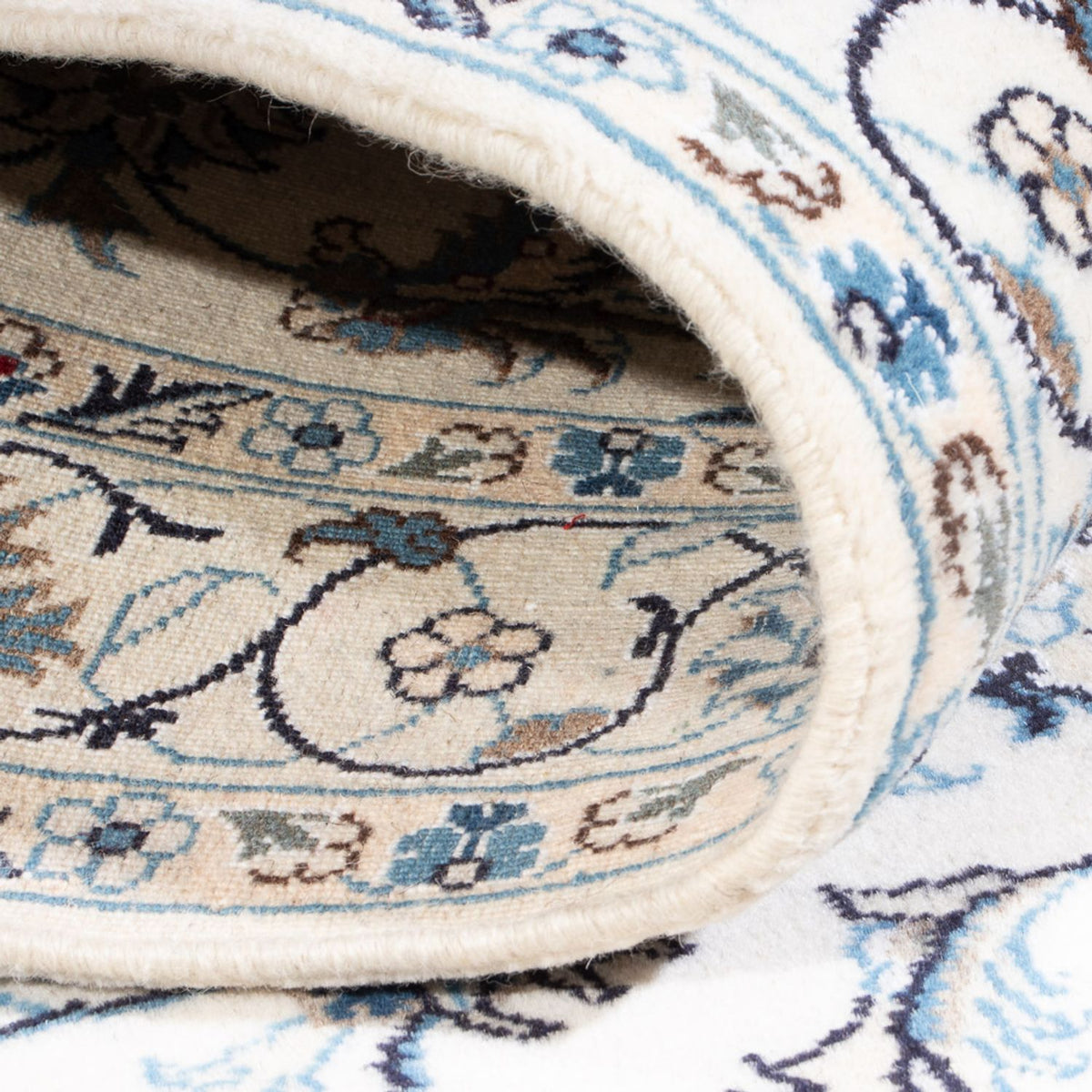 Perzisch tapijt - Nain - 205 x 124 cm - crème