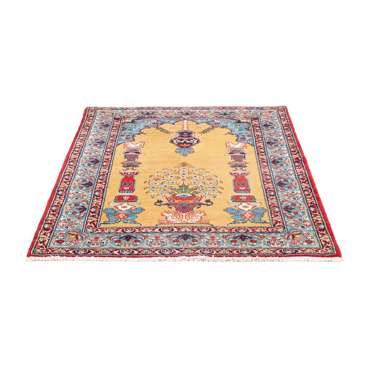 Perzisch tapijt - Isfahan - Premium - 155 x 108 cm - veelkleurig