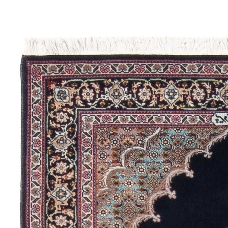 Perzisch tapijt - Tabriz - Royal - 142 x 75 cm - donkerblauw