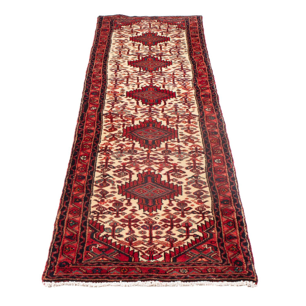 Loper Perzisch Tapijt - Nomadisch - 295 x 60 cm - rood