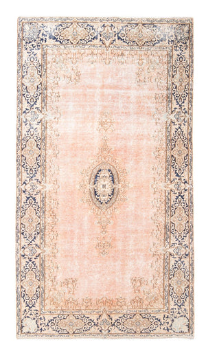 Vintage tapijt - 212 x 122 cm - roze
